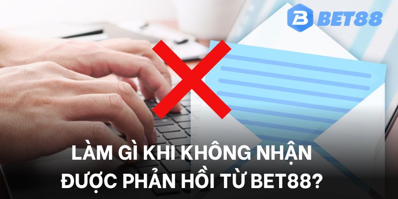 Hướng dẫn giải quyết vấn đề nếu không nhận được phản hồi từ Bet88