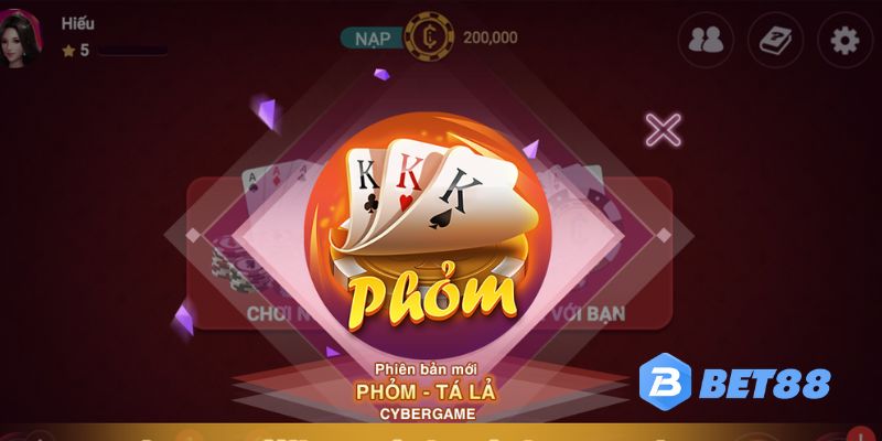 Thuật ngữ trong game bài phỏm trực tuyến Bet88